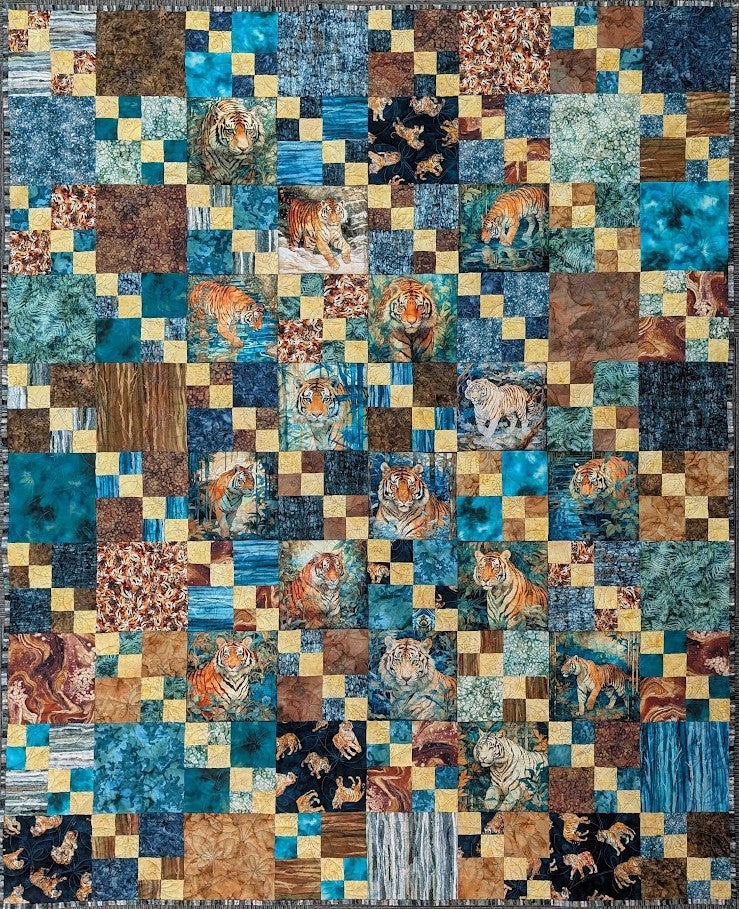 Eye of the Tiger Celebration 64x80