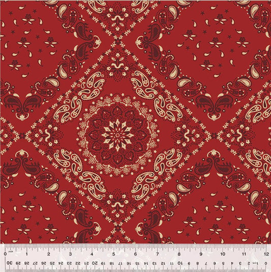 Bandana 108" Wide Back 53188W-1 Red