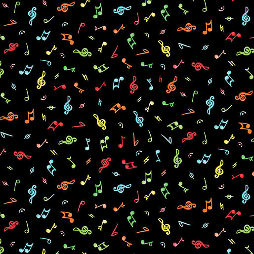 Making Music Mini Notes Black 14767-12