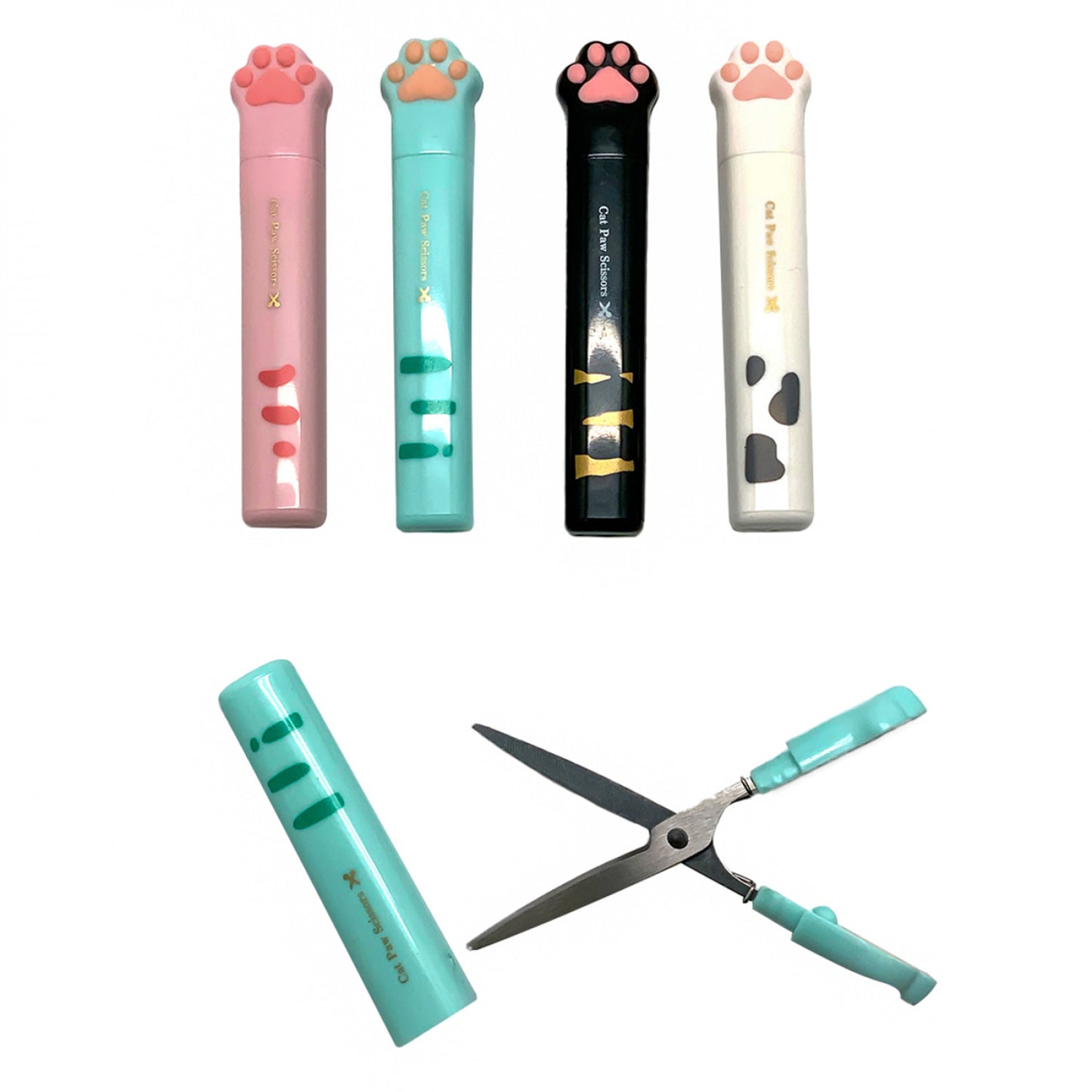 Cats Paw Scissors White