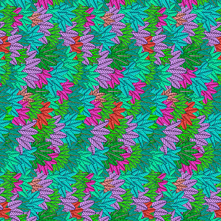 Mulga Kongz Lively Leaves PWMU025.XMULTI