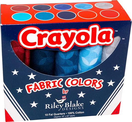 Crayola Fourth of July Fat Quarter Box