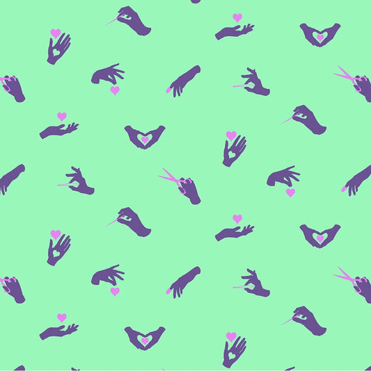 Tula Pink Homemade - Busy Fingers-Night