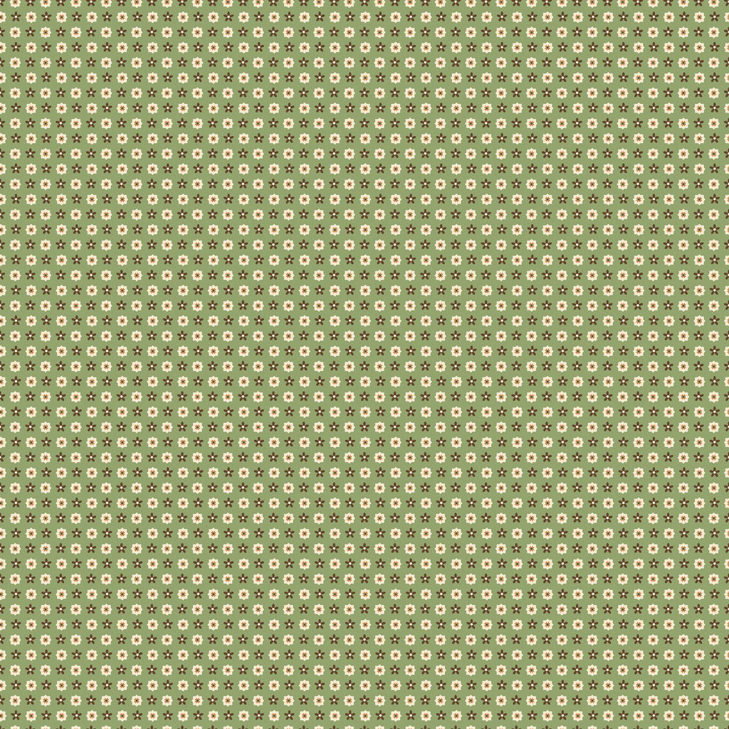 Coneflower Corral Bandana Olive Y4561-24