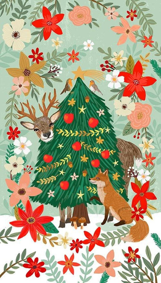 Christmas Spirit Panel PWMC068.XPanel Mia Charro