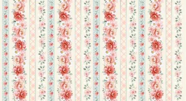 Til the Cows Come Home Fleur Border CD4042 Soft