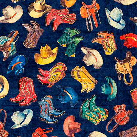 Yippie Ki Yay Boots & Hats 2600-31492-N