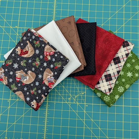 Mystery Five-0 Island Hopping Mystery Kit Beary Merry Christmas 68x86 or 71.25x90.75