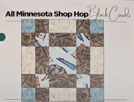 All Minnesota Shop Hop 2024 Pattern Card