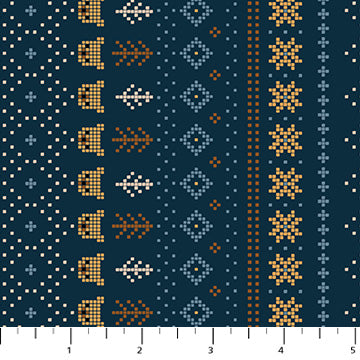 Cozy Cubs Bear Stripe Navy 91102-49