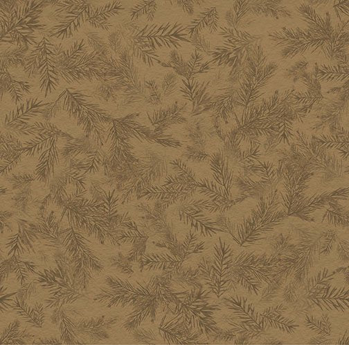 2026 Quilt MN Tonal Branches Brown
