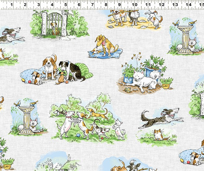 Day in the Park Y3875-116 Dog Play