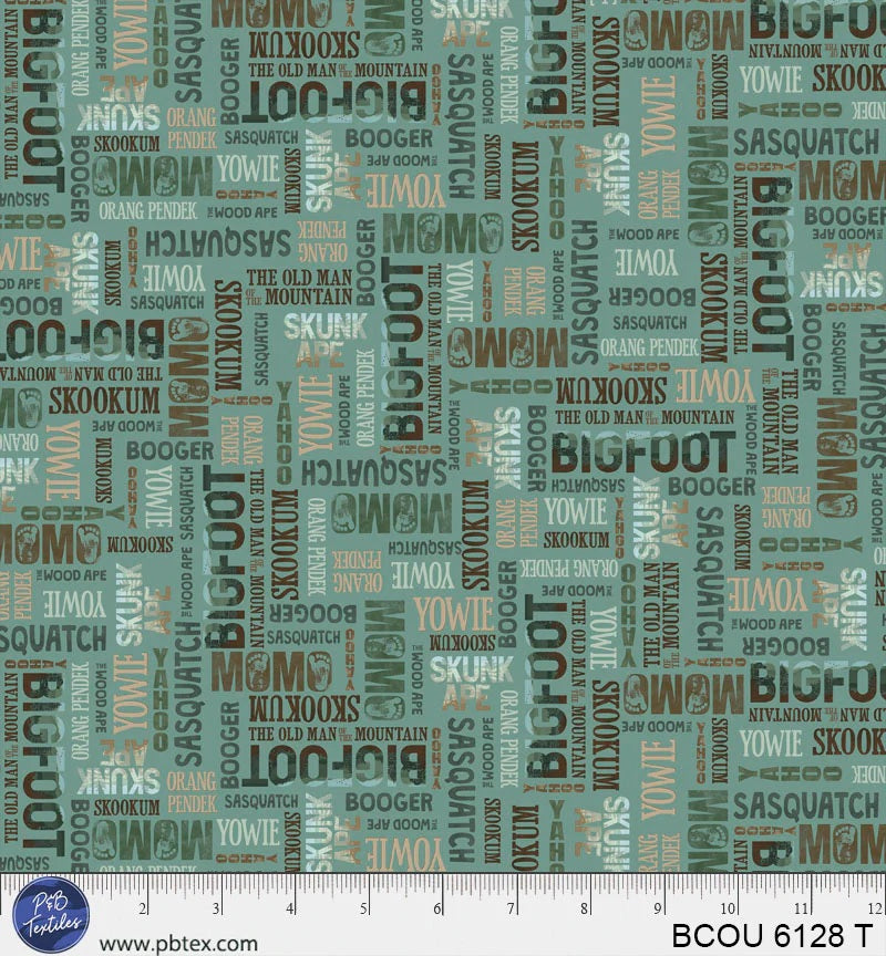Bigfoot Country 4-Way Nick Names BCOU06128T