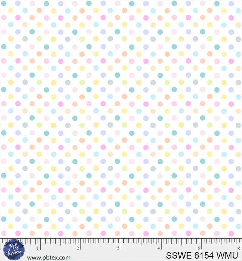 Spring Sweeties Multi Polka Dot SSWE06154WMU