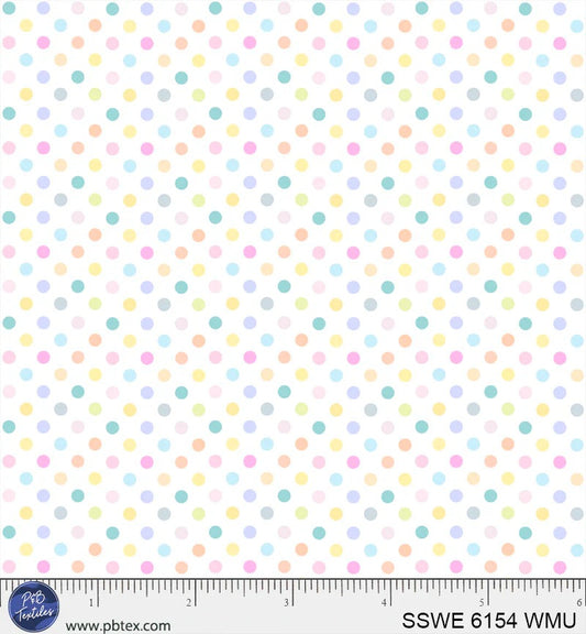Spring Sweeties Multi Polka Dot SSWE06154WMU