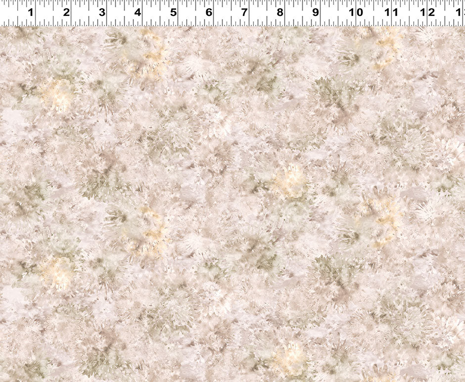 2025 Quilt MN Digital Dandelions Khaki
