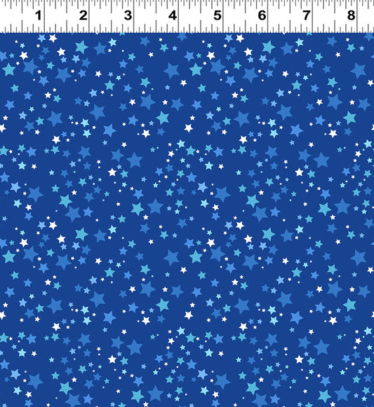 Amazing Alphabet Stars on Blue Y4758-90