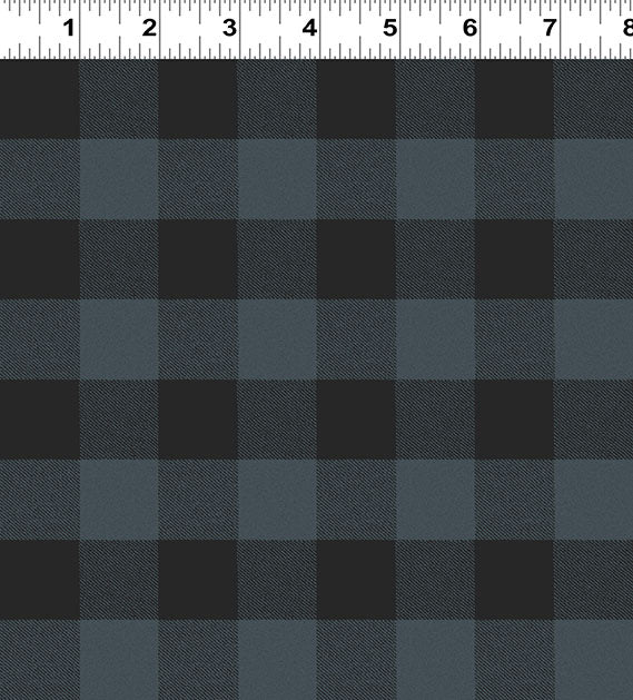 Living the Dream Flannel Plaid Lt Navy Y4537-93