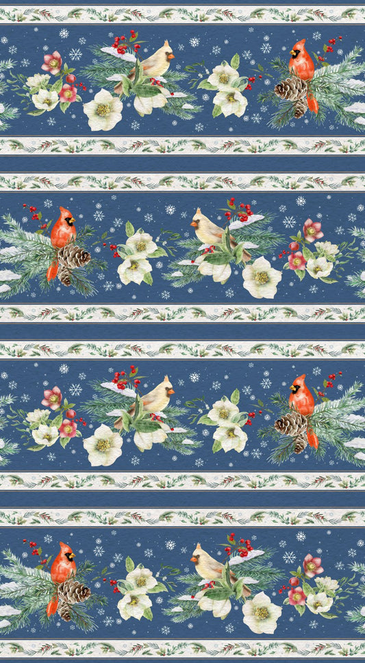 2026 Quilt MN Pictorial Stripe Lt Navy