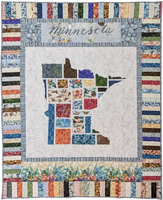 2025 Quilt MN Applique 47.5x68.5