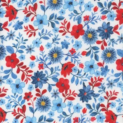 Faith Family Freedom Patriotic Flowers 14831-09