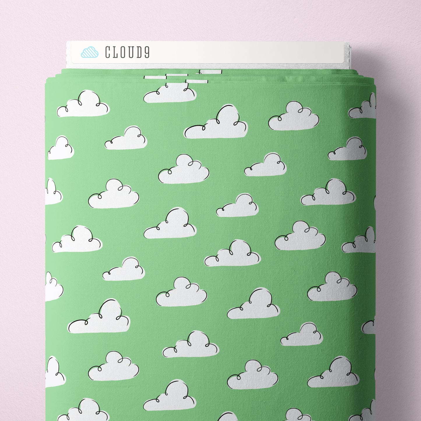Poolside Purrfection Summer Sky Mint Green