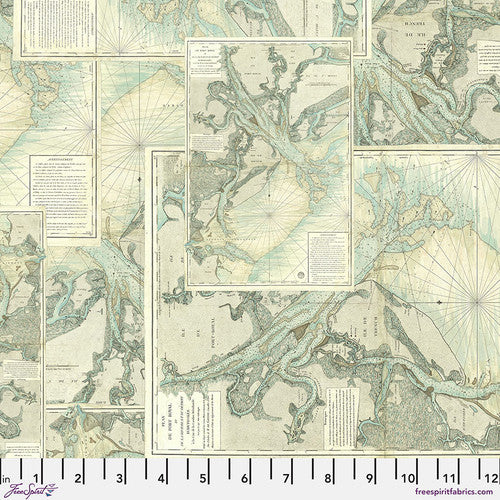 Palette Teal - Tim Holtz Teal Map PWTH273.Teal