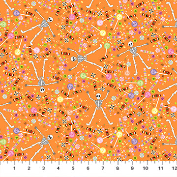 Mr Bones Sews Candies 91075-56 Orange