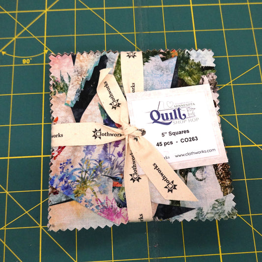 2025 Quilt MN 5" Squares (45 pcs)