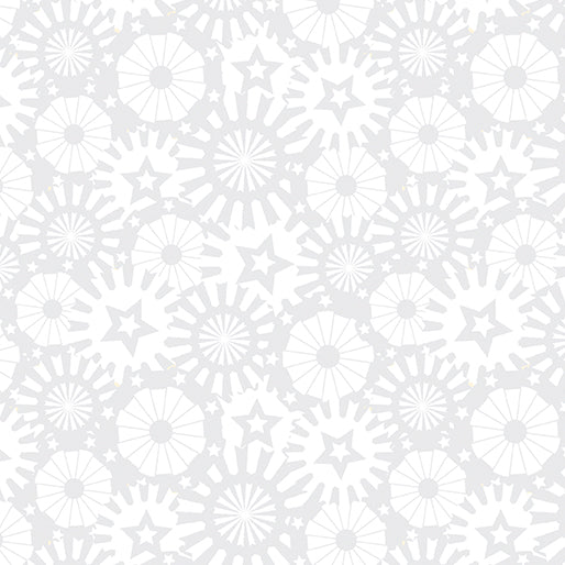 Star Spangled Whites USA Banners 15361-09