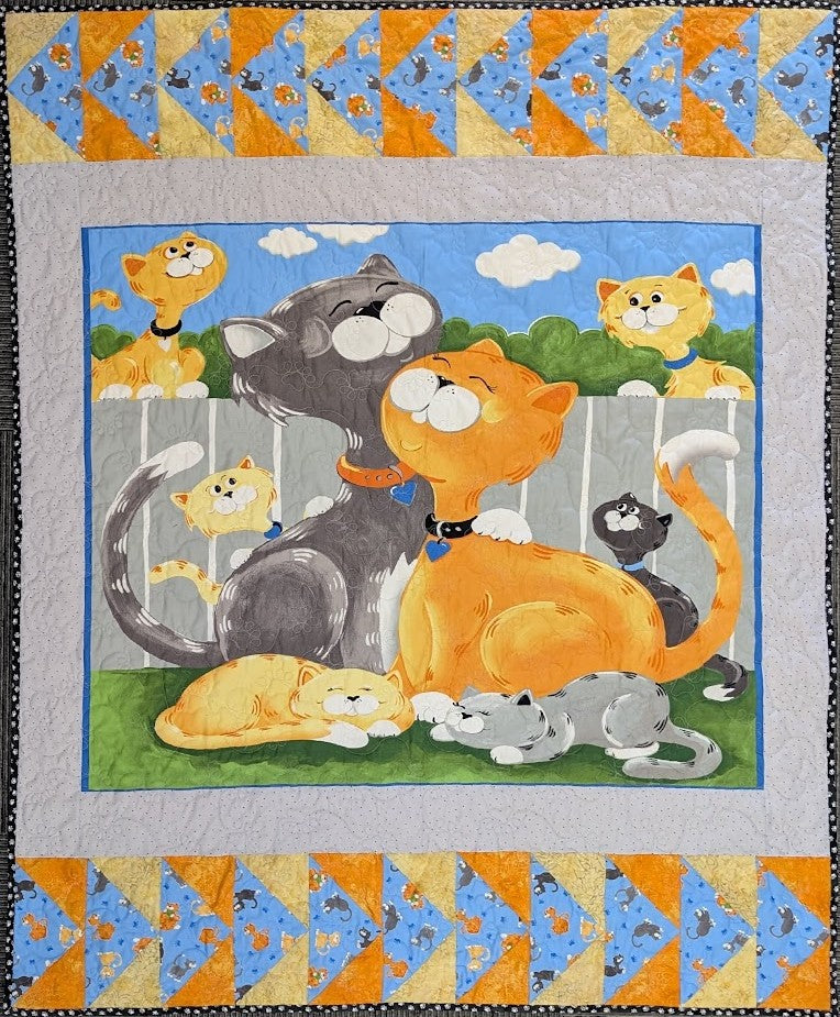 Kitty the Cat Splash 50x62