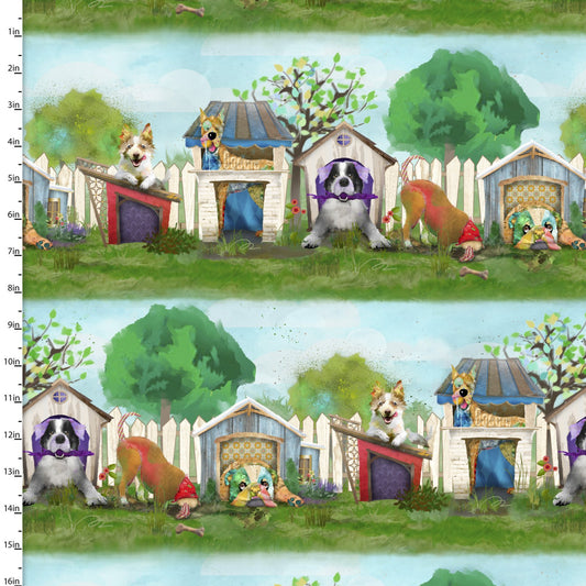 Raise the Woof In the Dog House 22343-MLT