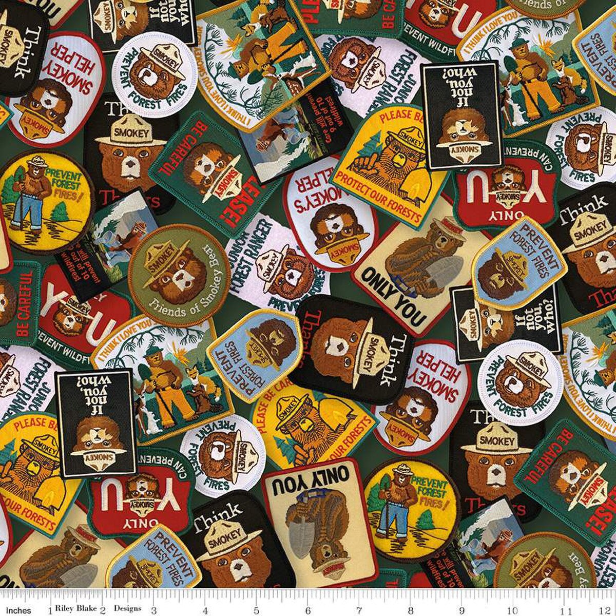Friends of Smokey Bear Patches CD16506-Multi
