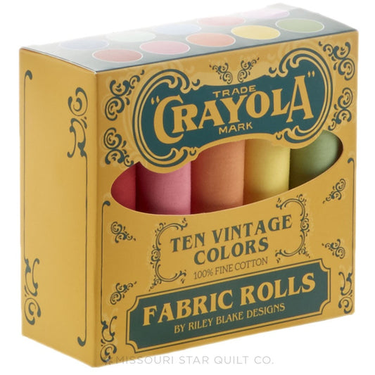 Crayola Vintage Colors Fat Quarter Box