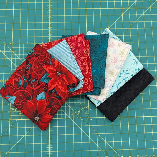 Mystery Five-0 Island Hopping Mystery Kit Winter Sparkle 68x86 or 71.25x90.75