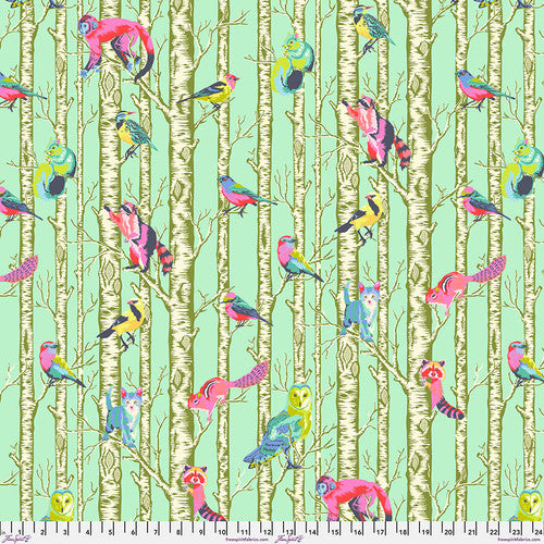 Tula Pink Full Moon Forest II Family Tree PWTP245.Enchanted
