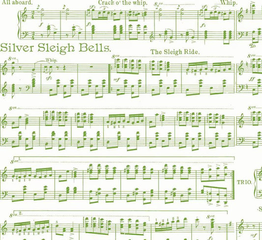 Classic Christmas Sheet Music CD16284-White