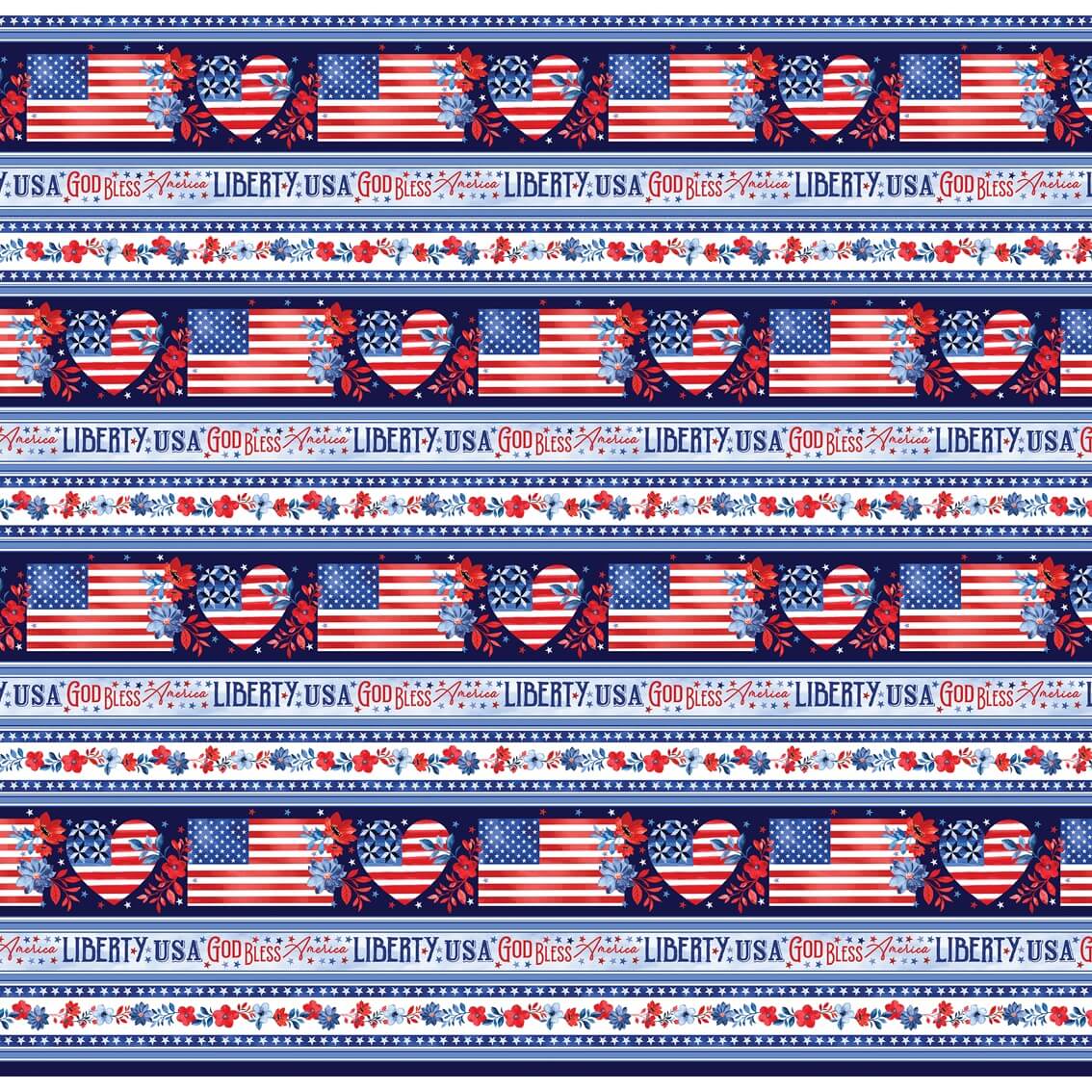 Faith Family Freedom American Stripe 14833-99T