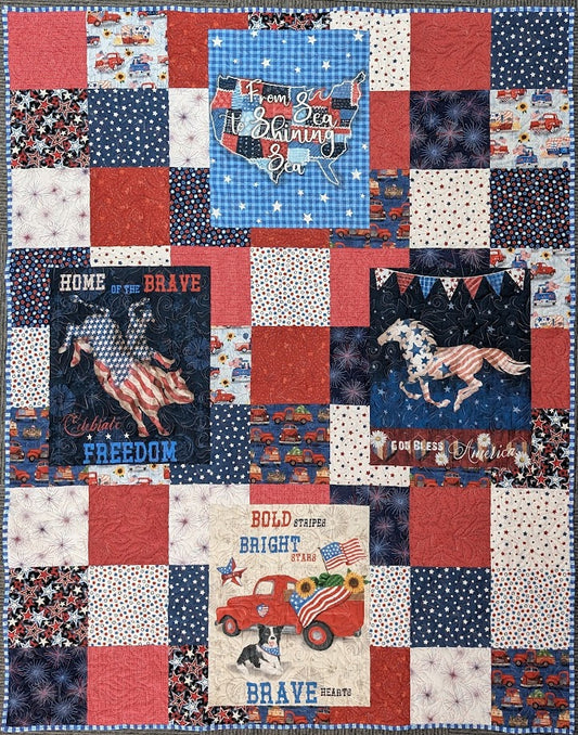 One Nation Picture Perfect 56x72
