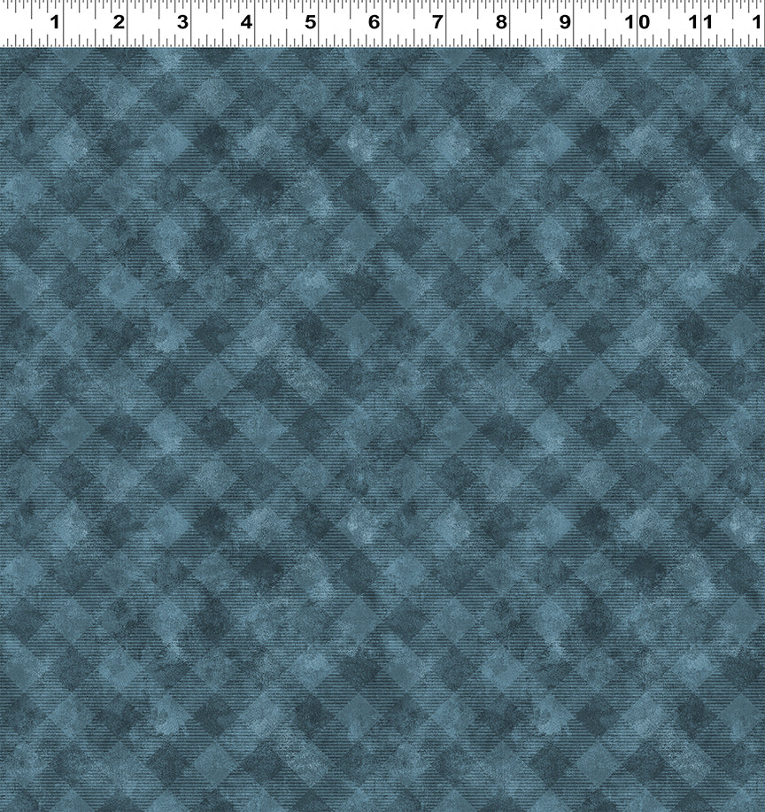 2024 Quilt MN Basics Diag Plaid Teal