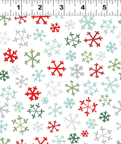 Guess How Much I Love You 2026 Multi Snowflakes Flannel
