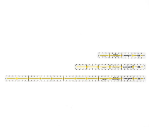 Marking Ruler Trio 1/2"