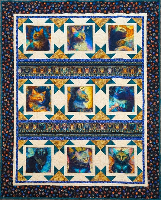 Feline Fantasia Glamour Shots 60x76.5