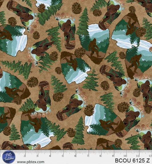 Bigfoot Country Sasquatch Toss BCOU06125Z