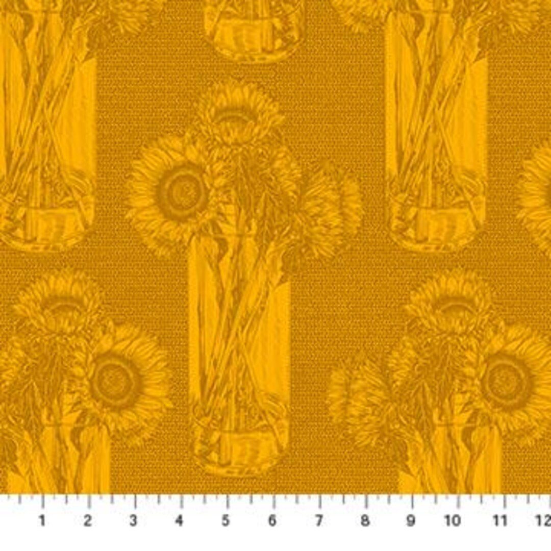 Indelible Sunflowers AMT1004-54L Saffron