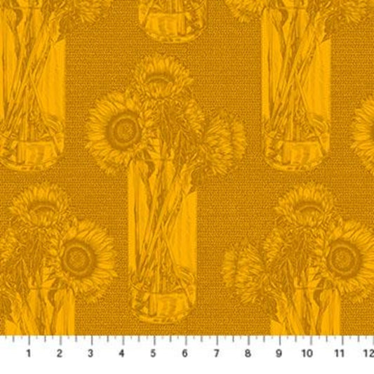 Indelible Sunflowers AMT1004-54L Saffron