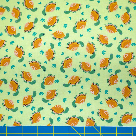 Turtles on Green D2892