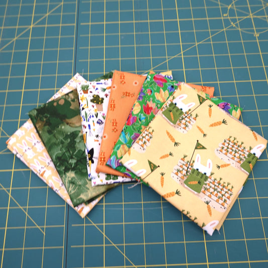 Mystery Five-0 Lucky Break Bunny Slippers FQ Bundle (6 pcs)