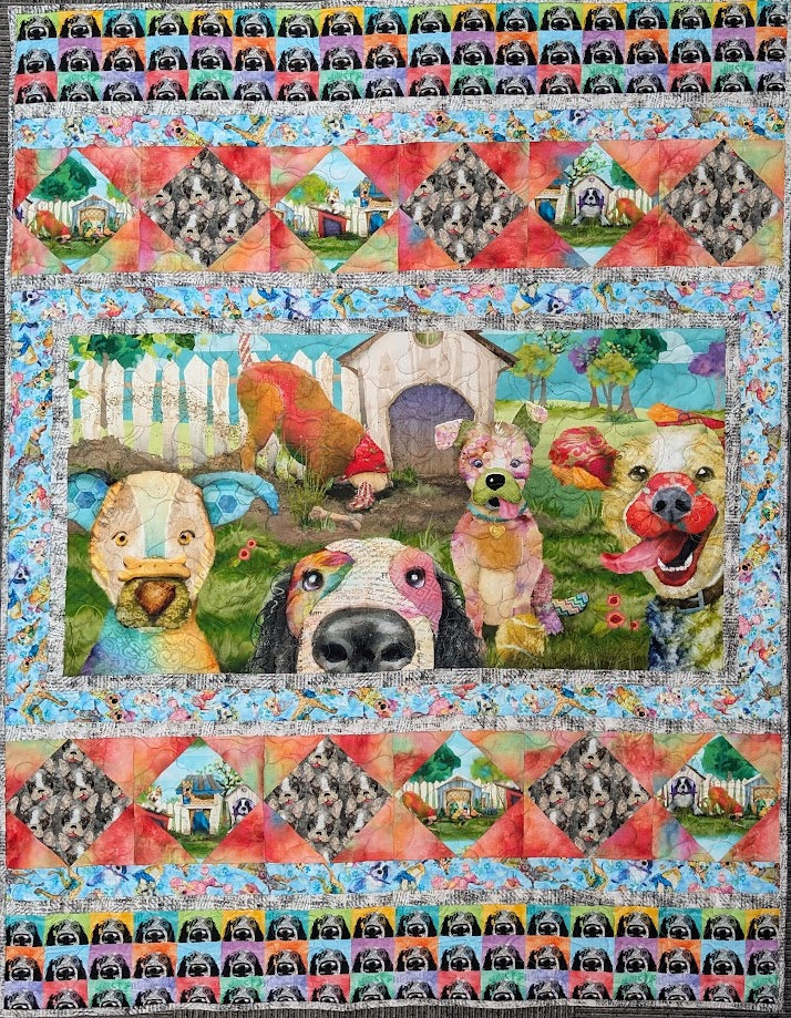 Raise the Woof Pawsome Friends 48.5x64.5