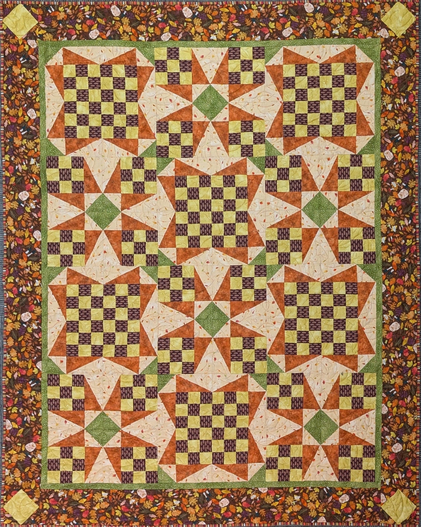 Mystery Five-0 Island Hopping Mystery Kit Autumn Friends 68x86 or 71.25x90.75